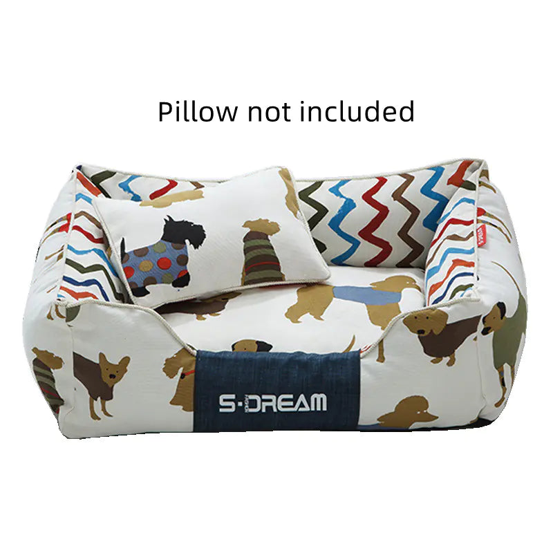 Large Removable and Washable Dog Cat Bed Mat