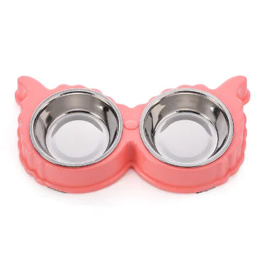 Stainless Steel Double Bowls for Pets