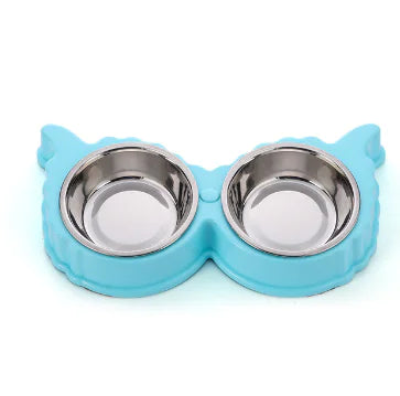 Stainless Steel Double Bowls for Pets